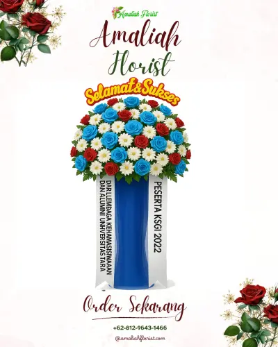Standing Flower di Manggala Wanabakti (auditorium)